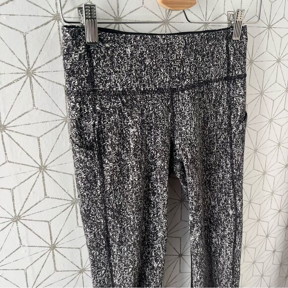 Lululemon Pace Rival Crop Legging 22” Splatter - Picture 2 of 7